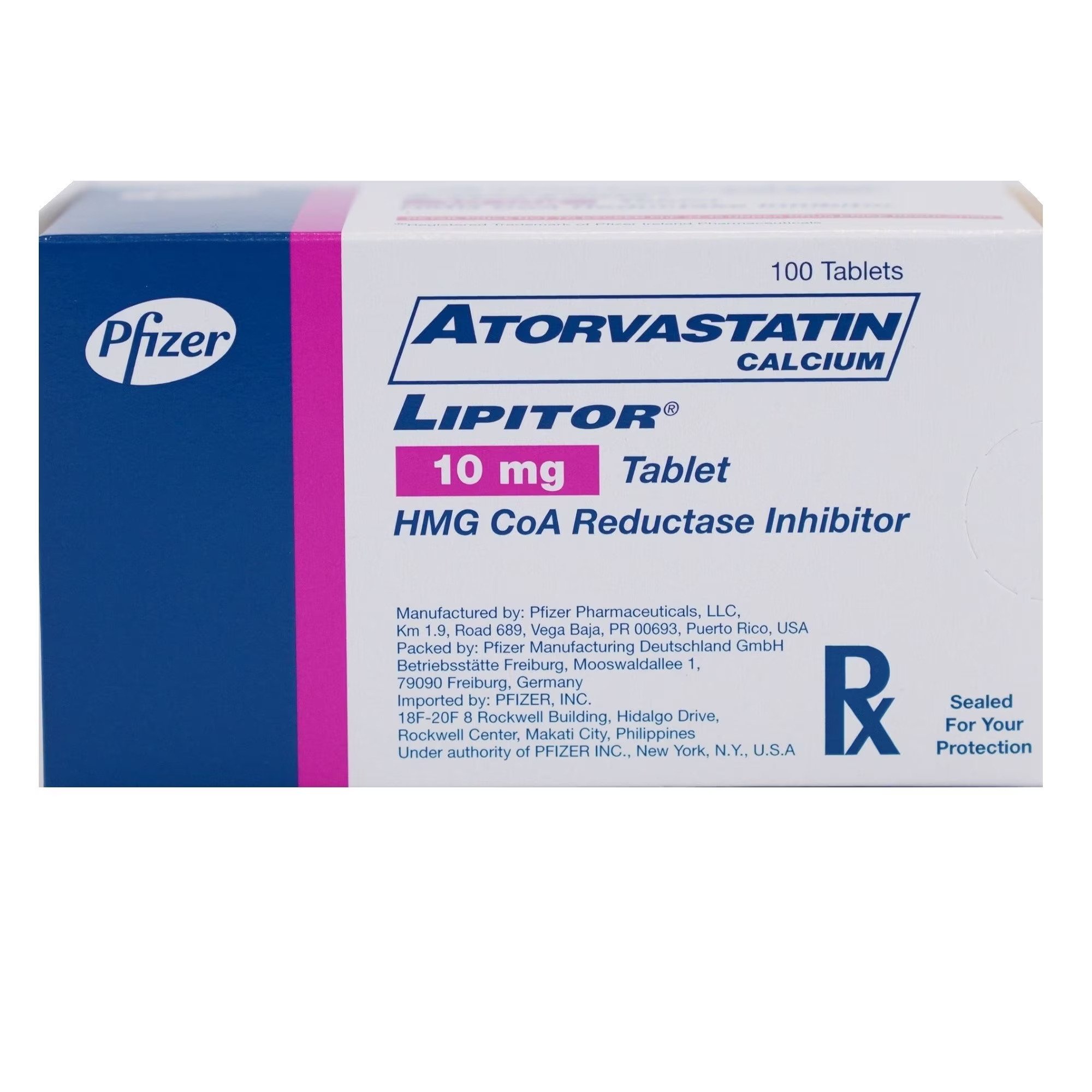 LIPITOR Atorvastatin Calcium 10mg Tablet 100's price in the Philippines ...